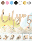 Cake Topper Name - Tortendeko Geburtstag - Suzu Papers