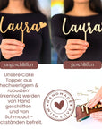 Cake Topper Name - Tortendeko Geburtstag - Suzu Papers
