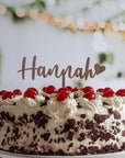 Cake Topper Name - Tortendeko Geburtstag - Suzu Papers