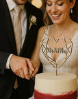 Mr & Mrs Cake Topper - Hochzeitstopper - Suzu Papers