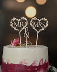 Mr & Mrs Cake Topper - Hochzeitstopper - Suzu Papers