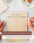 Patenbrief Taufe - Personalisierbare Patenurkunde - Suzu Papers