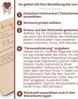 Patenbrief Taufe - Personalisierbare Patenurkunde - Suzu Papers