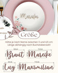Platzkarten Hochzeit aus Holz mit Namen - Suzu Papers