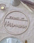 Türkranz Familie - Personalisiertes Hochzeitsgeschenk Geld - Suzu Papers