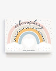 Rubbelkarte Schwangerschaft - 5er Set Regenbogen - Suzu Papers