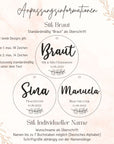Kleiderbügel Hochzeit Anhänger - Suzu Papers