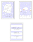 Babys Poster Set - Sweet Dreams - zum selber Ausdrucken - Suzu Papers