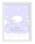 Babys Poster Set - Sweet Dreams - zum selber Ausdrucken - Suzu Papers