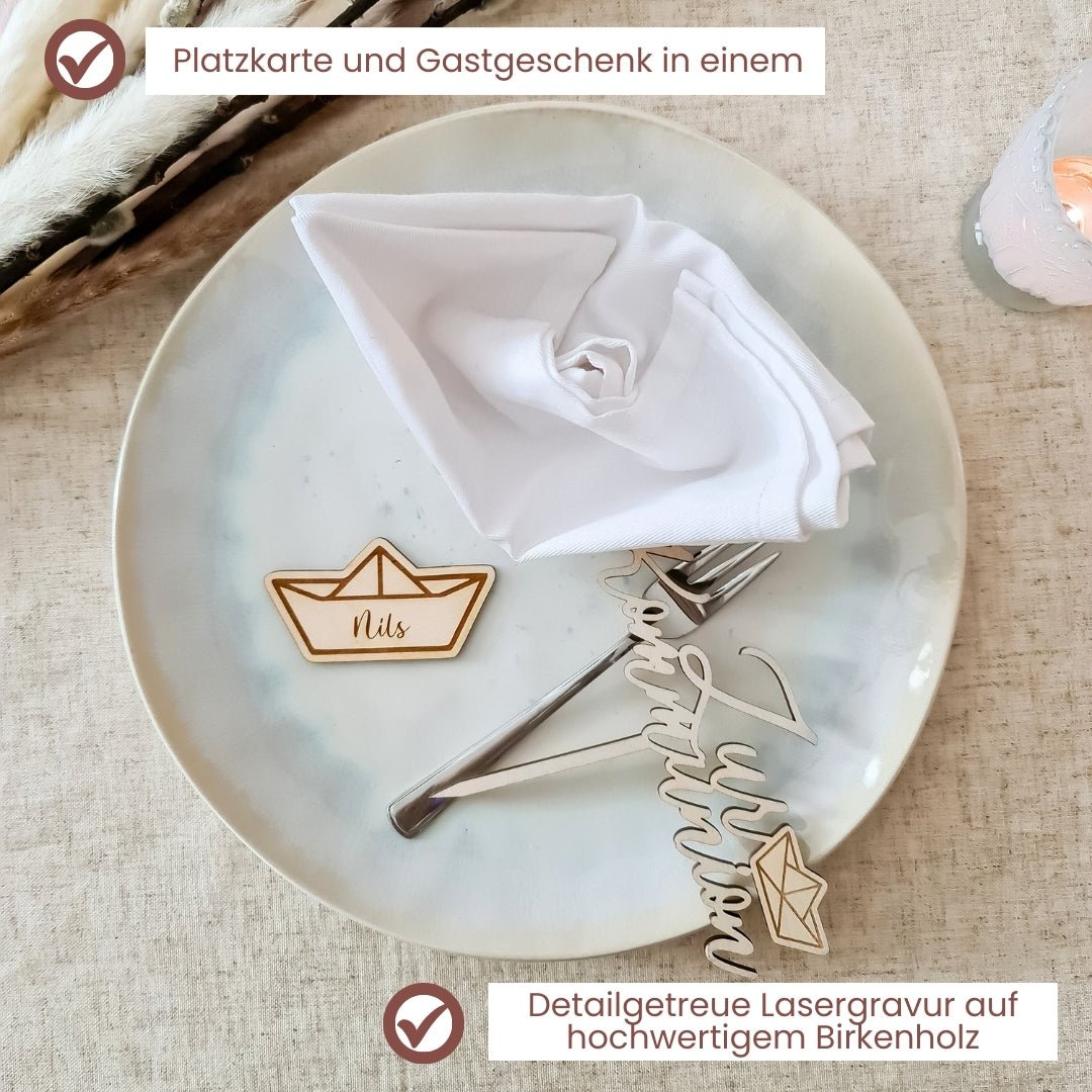 Set: 3 Kerzen + Gläser Mit Tautropfen – Tischdeko Für Hochzeit, Taufe, Kommunion