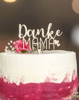 Cake Topper Muttertag - Danke Mama Tortendeko - Suzu Papers