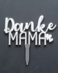 Cake Topper Muttertag - Danke Mama Tortendeko - Suzu Papers