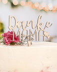 Cake Topper Muttertag - Danke Mama Tortendeko - Suzu Papers