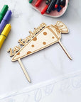 Cake Topper Einschulung - Tortenaufleger Einschulung - Suzu Papers
