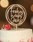 Cake Topper Frohes Neues Jahr - Suzu Papers