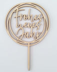 Cake Topper Frohes Neues Jahr - Suzu Papers