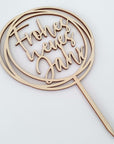 Cake Topper Frohes Neues Jahr - Suzu Papers