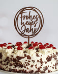 Cake Topper Frohes Neues Jahr - Suzu Papers