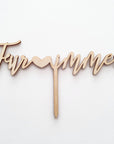 Cake Topper Für Immer - Suzu Papers
