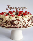 Cake Topper Für Immer - Suzu Papers