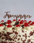 Cake Topper Für Immer - Suzu Papers