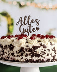 Cake Topper Alles Gute - Tortenaufleger Geburtstag - Suzu Papers