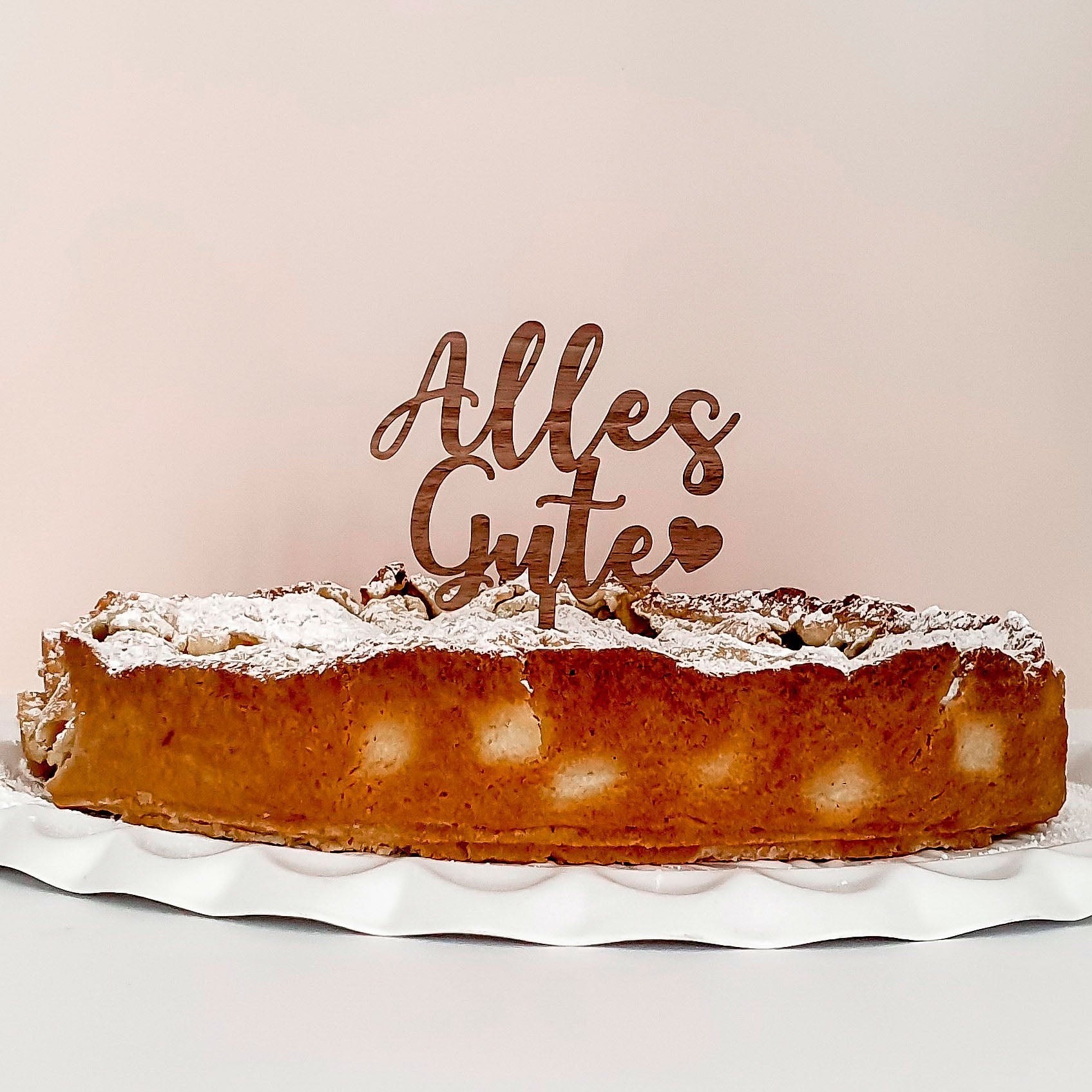 Cake Topper Alles Gute - Tortenaufleger Geburtstag - Suzu Papers