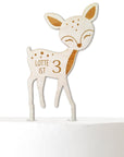 Cake Topper Kindergeburtstag Reh - Tortendeko Kindergeburtstag - Suzu Papers