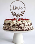 Cake Topper Blätterkranz - Suzu Papers