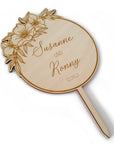 Cake Topper personalisiert Hochzeit - Suzu Papers