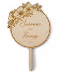 Cake Topper personalisiert Hochzeit - Suzu Papers