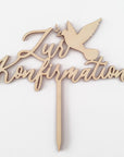 Tortenaufleger Konfirmation - Tortendeko Konfirmation - Cake Topper Konfirmation - Suzu Papers