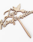Tortenaufleger Konfirmation - Tortendeko Konfirmation - Cake Topper Konfirmation - Suzu Papers