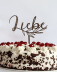 Cake Topper Liebe - Suzu Papers