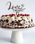 Cake Topper Love - Suzu Papers
