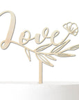 Cake Topper Love - Suzu Papers