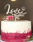 Cake Topper Love - Suzu Papers