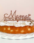 Cake Topper Mama du bist wunderbar - Suzu Papers