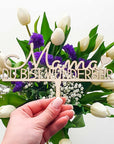 Cake Topper Mama du bist wunderbar - Suzu Papers