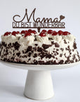 Cake Topper Mama du bist wunderbar - Suzu Papers