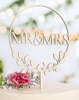 Mr & Mrs Cake Topper - Hochzeitstopper - Suzu Papers