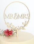 Mr & Mrs Cake Topper - Hochzeitstopper - Suzu Papers