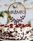 Mr & Mrs Cake Topper - Hochzeitstopper - Suzu Papers