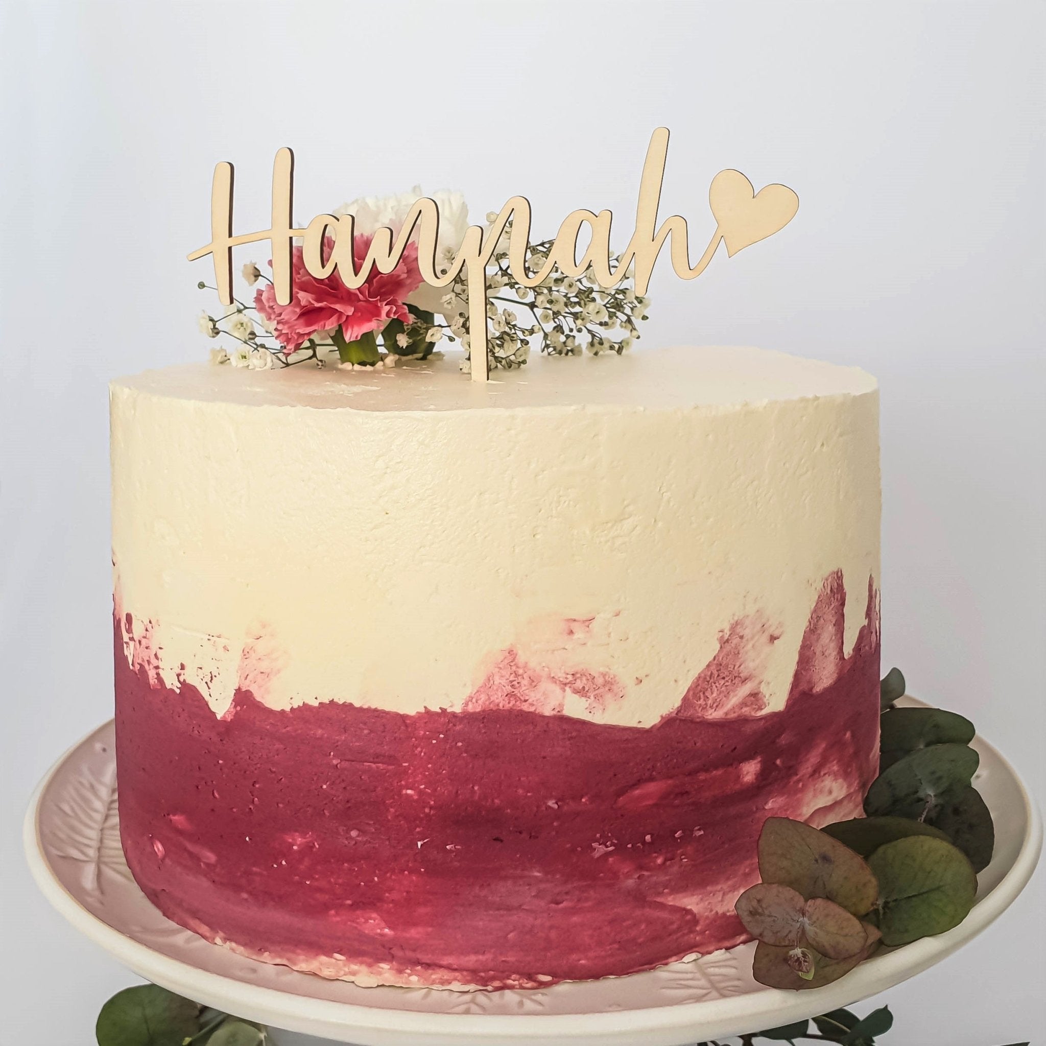 Cake Topper Name - Tortendeko Geburtstag - Suzu Papers