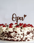 Cake Topper Opa - Geschenk für Opa zum Geburtstag - Suzu Papers