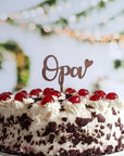 Cake Topper Opa - Geschenk für Opa zum Geburtstag - Suzu Papers