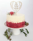 Cake Topper Geschenk ich liebe dich - Suzu Papers