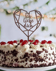 Cake Topper Geschenk ich liebe dich - Suzu Papers