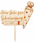 Tortenaufleger Schulanfang - Tortendeko zum Schulanfang - Suzu Papers