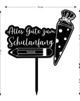 Tortenaufleger Schulanfang - Tortendeko zum Schulanfang - Suzu Papers